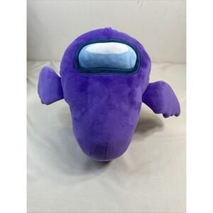 NWT Among Us Purple Huggable Plush Ejected Edition 2022 Toikido 11"